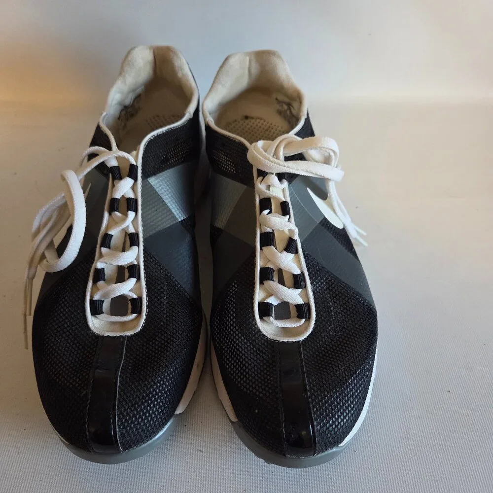 Nike Womens Hyperfuse Lunarlon 483325-001 Black Golf Soft Cleats Shoes Size 8.5 - Picture 2 of 13